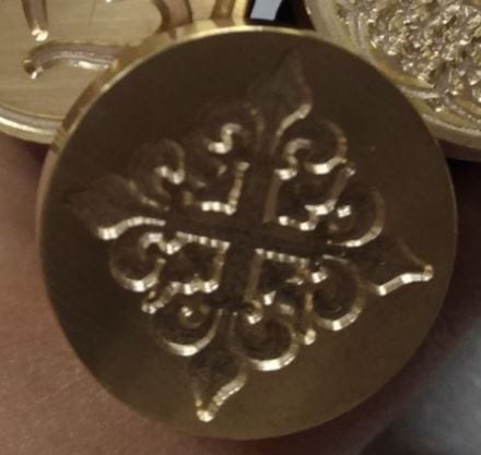 Wax Seals Fleur de Lis (Choose a design to see the picture)