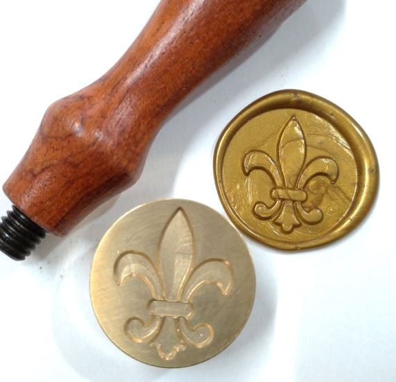 Wax Seals Fleur de Lis (Choose a design to see the picture)