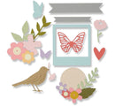 Sizzix Floral Banner Thinlits Dies