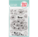 Avery Elle Floral Bouquet Clear Stamps Stamps 4" x 6"