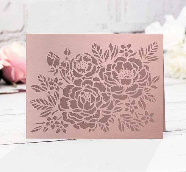 Crafter's Companion Floral Bouquet Die'sire Create-A-Card Metal Dies