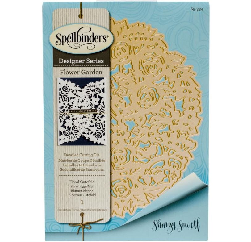 Spellbinders Floral Gatefold Shapeabilities Dies