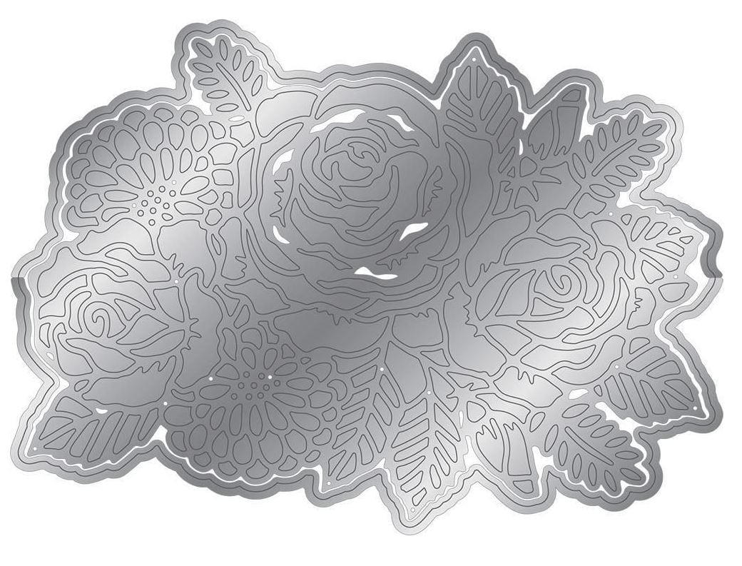 Crafter's Companion Floral Spray Die'sire Create-A-Card Metal Dies