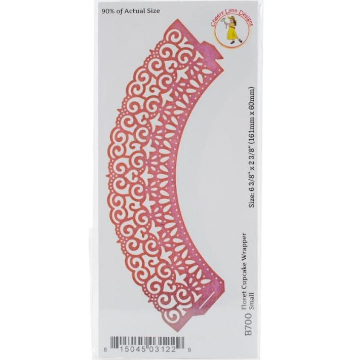 Cheery Lynn Floret Cupcake Wrapper Small, 6.35