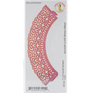Cheery Lynn Floret Cupcake Wrapper Small, 6.35"X2.3" Designs Die