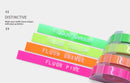 Motex Fluorescent Colors Refill Tape for Motex Label Maker / Tape Writer 9mm
