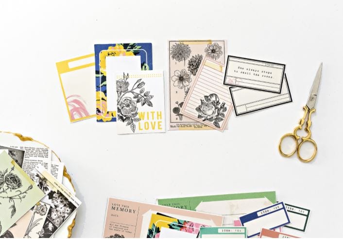 American Crafts Maggie Holmes Flourish Project Pad 12