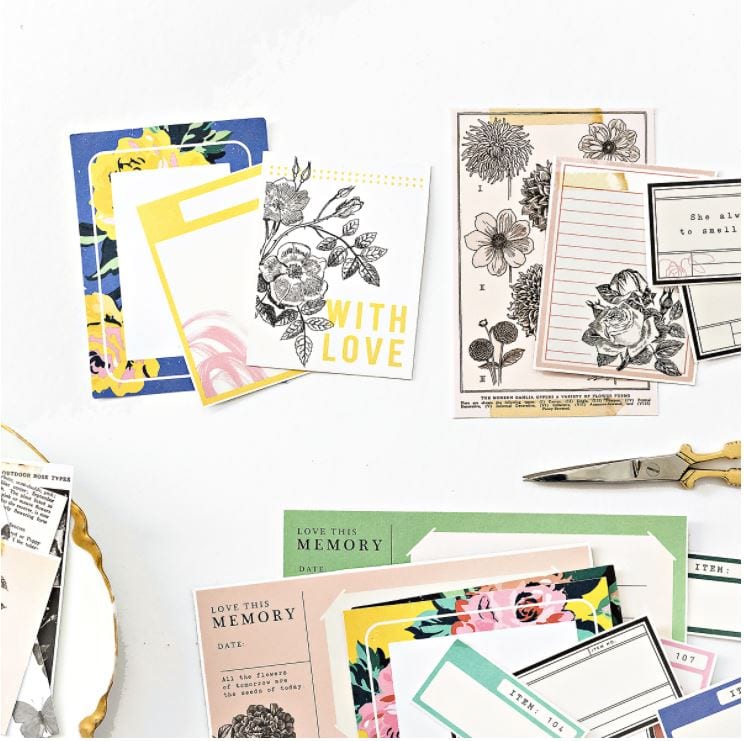 American Crafts Maggie Holmes Flourish Project Pad 12