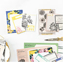 American Crafts Maggie Holmes Flourish Project Pad 12" x 12" 24 Sheets w/ 100 Stickers