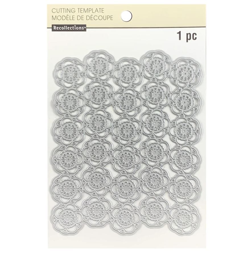 Recollections Flower Background Cutting Die
