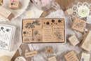Infeel.Me Flowers Beautiful Day Rubber Stamp Set