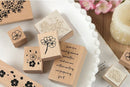 Infeel.Me Flowers Beautiful Day Rubber Stamp Set
