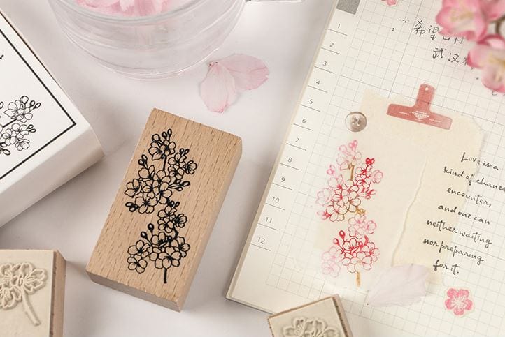 Infeel.Me Flowers Beautiful Day Rubber Stamp Set