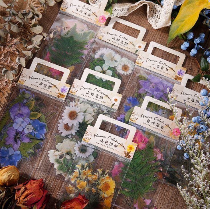 Yuxian Flower Collection Flower Pet Sticker Set (40pcs)