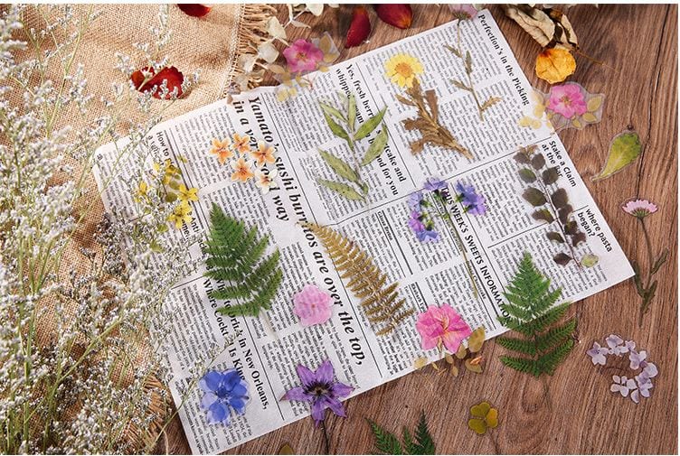 Yuxian Flower Collection Flower Pet Sticker Set (40pcs)