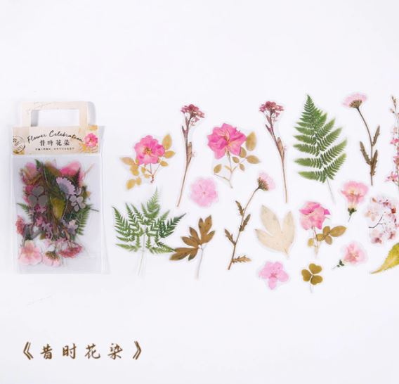 Yuxian Flower Collection Flower Pet Sticker Set (40pcs)