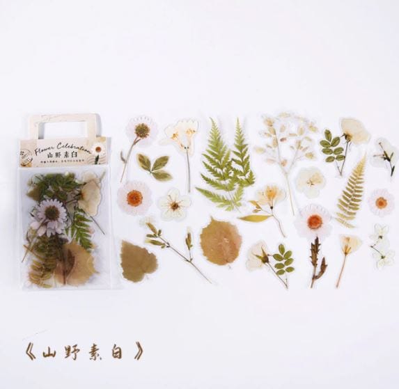 Yuxian Flower Collection Flower Pet Sticker Set (40pcs)