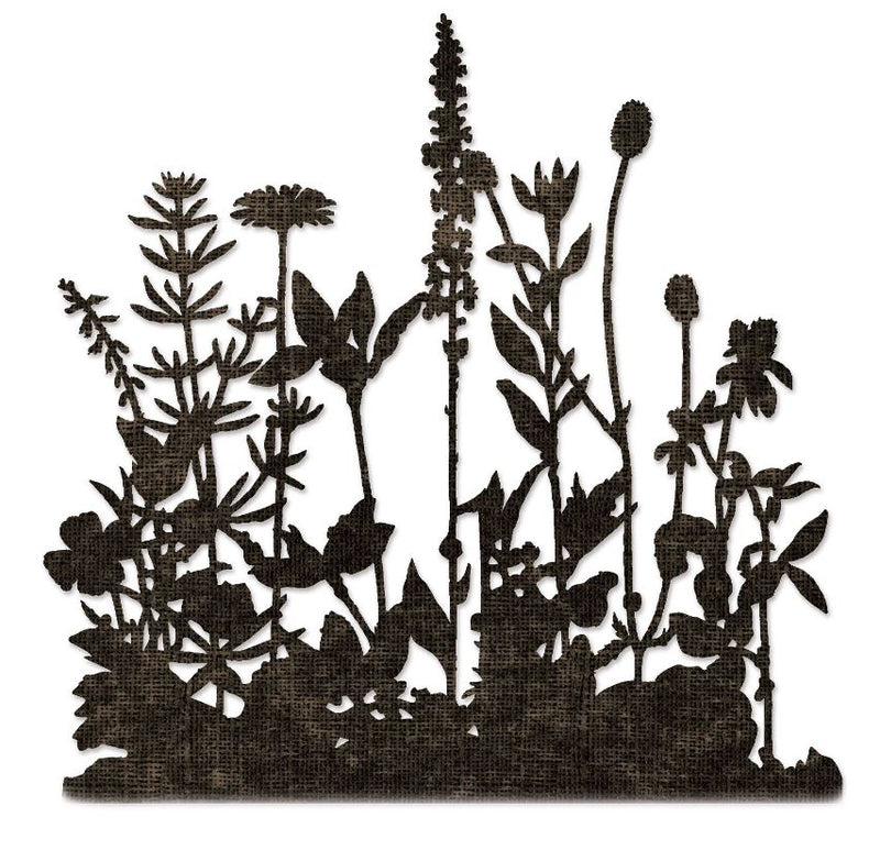 Sizzix Flower Field Thinlits Die by Tim Holtz