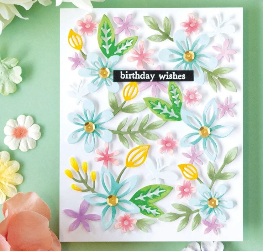 Hero Arts Flower Garden Die DI596