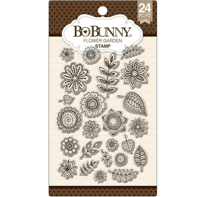 BoBunny Flower Garden Stamps