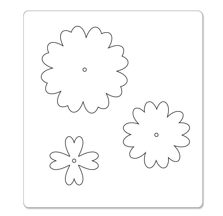 Sizzix Flower Layers w/Heart Petals By Eileen Hull Bigz Die
