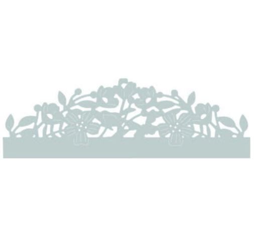 Sizzix Flower Border Thinlits Die