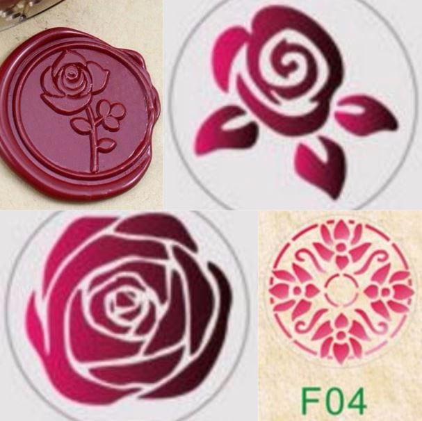 (Options Set 1) Wax Seals Flowers