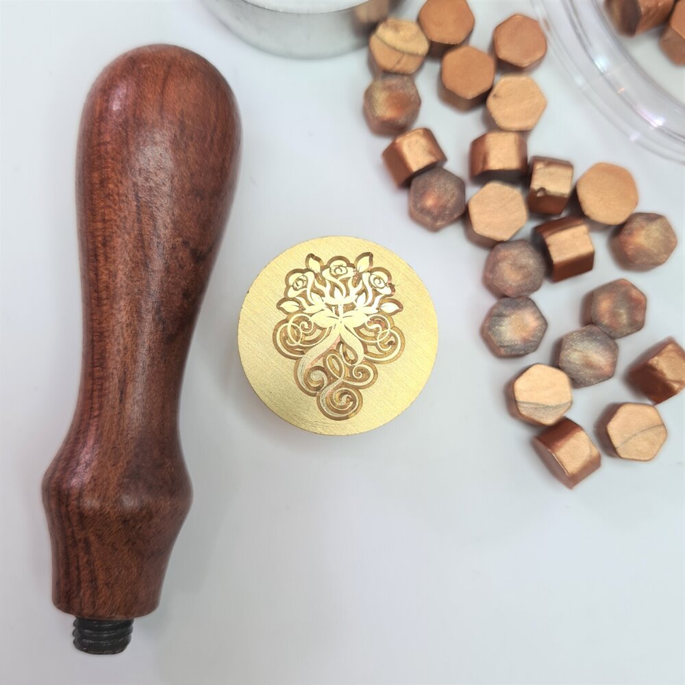 (Options Set 2) Wax Seal Flowers