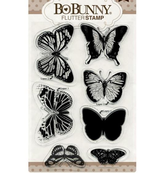 BoBunny Flutter Stamps 4