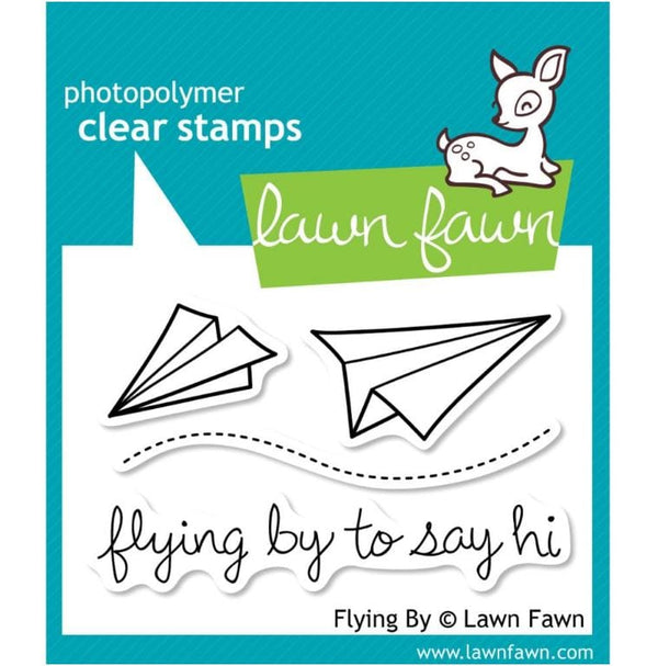 Lawn Fawn Flying Clear Stamps 2"x 3"