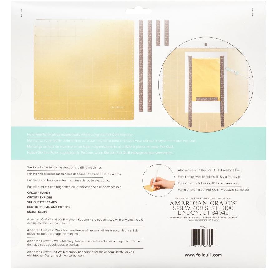We R Memory Keepers Foil Quill Magnetic Mat 12