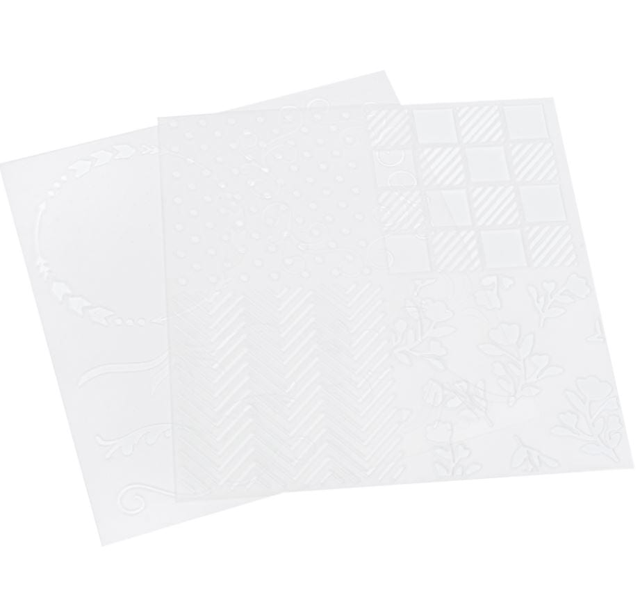 We R Memory Keepers Patterns Foil Quill Stencils