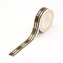 Foil Black Cat Washi Tape 15mm x 10m