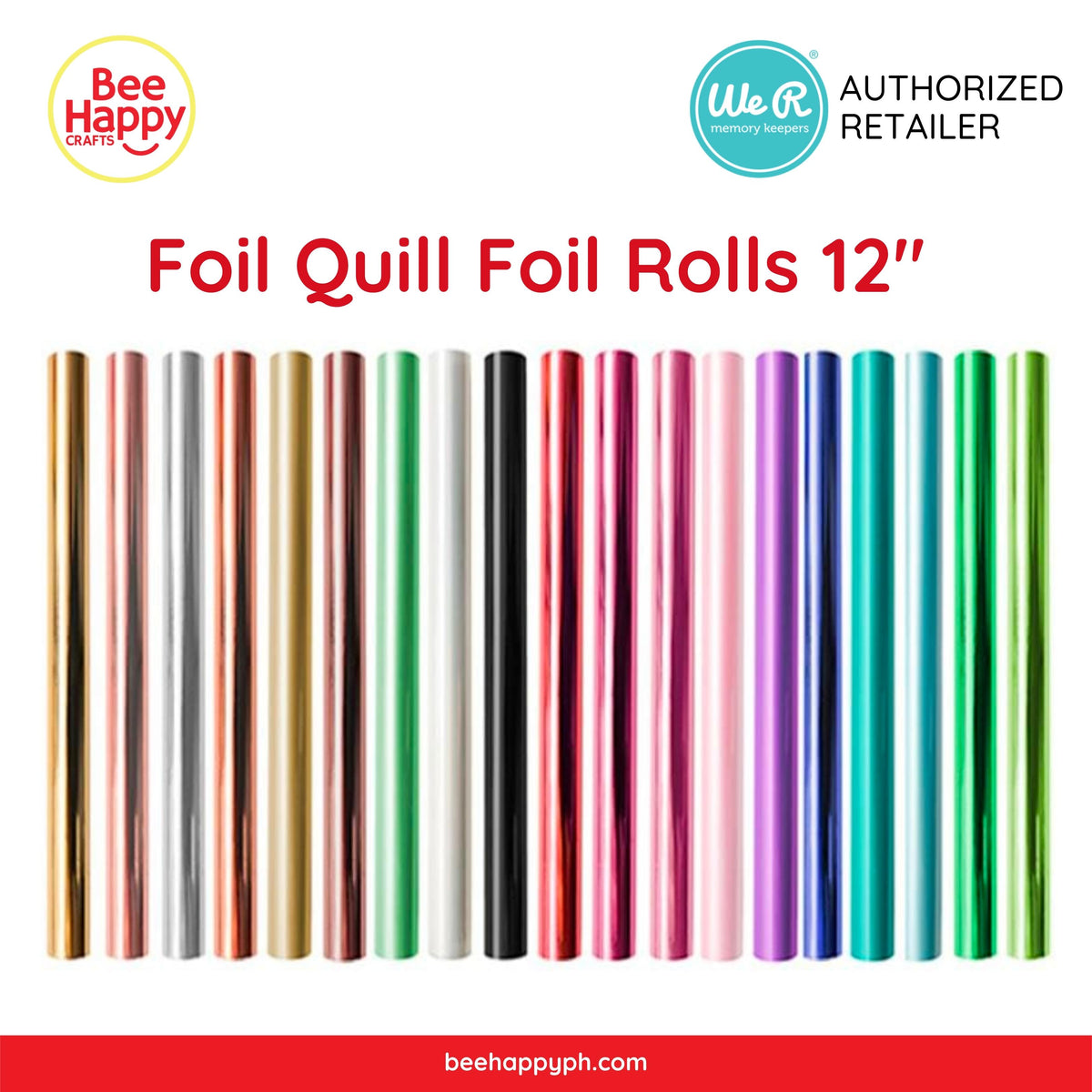 Foil Quill Foil Rolls 12