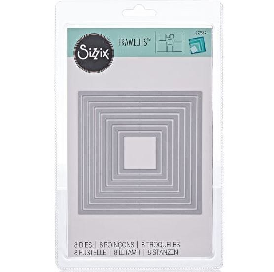 Sizzix Framelits Squares 8/Pk