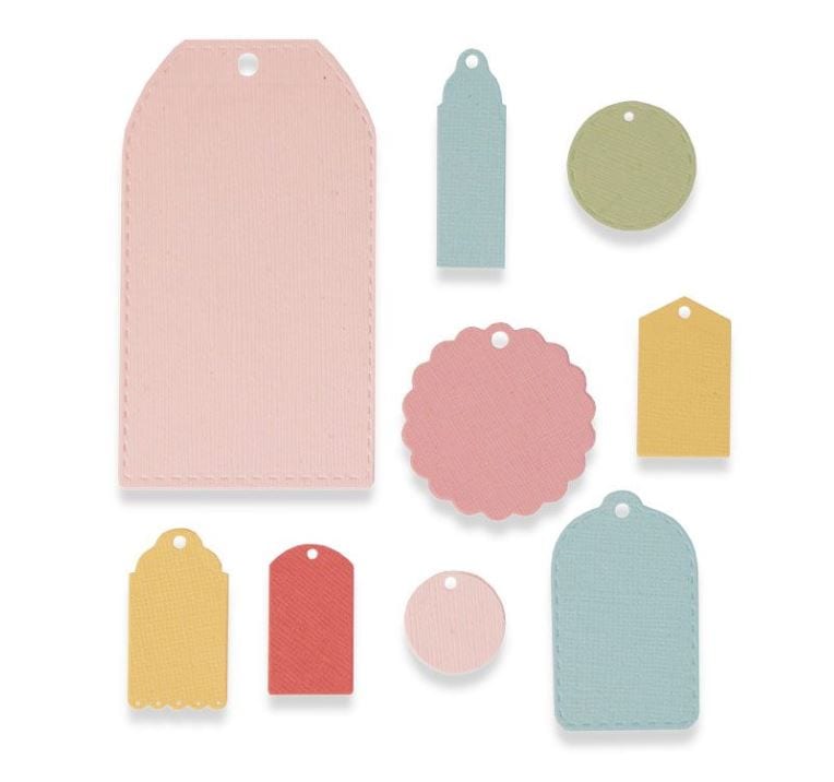 Tags Framelits Die Set by Emile Tootle