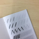 The Craft Central Freehand Brush Letters Workbook