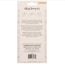 American Crafts Fresh Bouquet Crate Paper Acrylic Clear Stamps