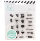 Heidi Swapp Fresh Start Food Stamps Memory Planner - 21pcs