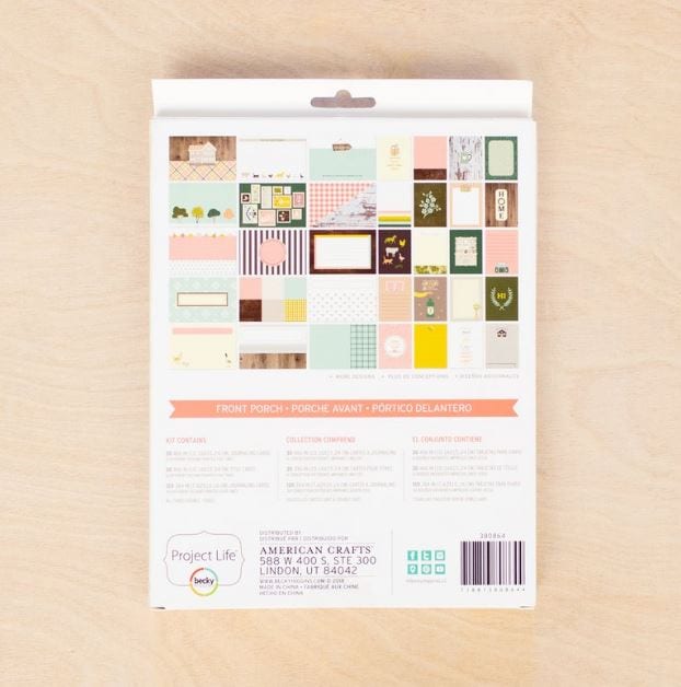 Project Life Front Porch Value Kit 180/Pkg