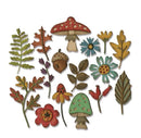 Funky Foliage Thinlits Die Set 20PK by Tim Holtz