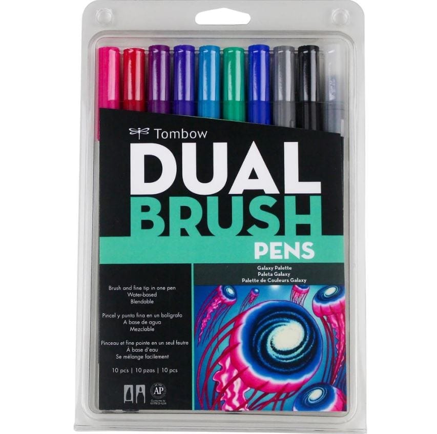 Tombow Dual Brush Markers 10/Pkg
