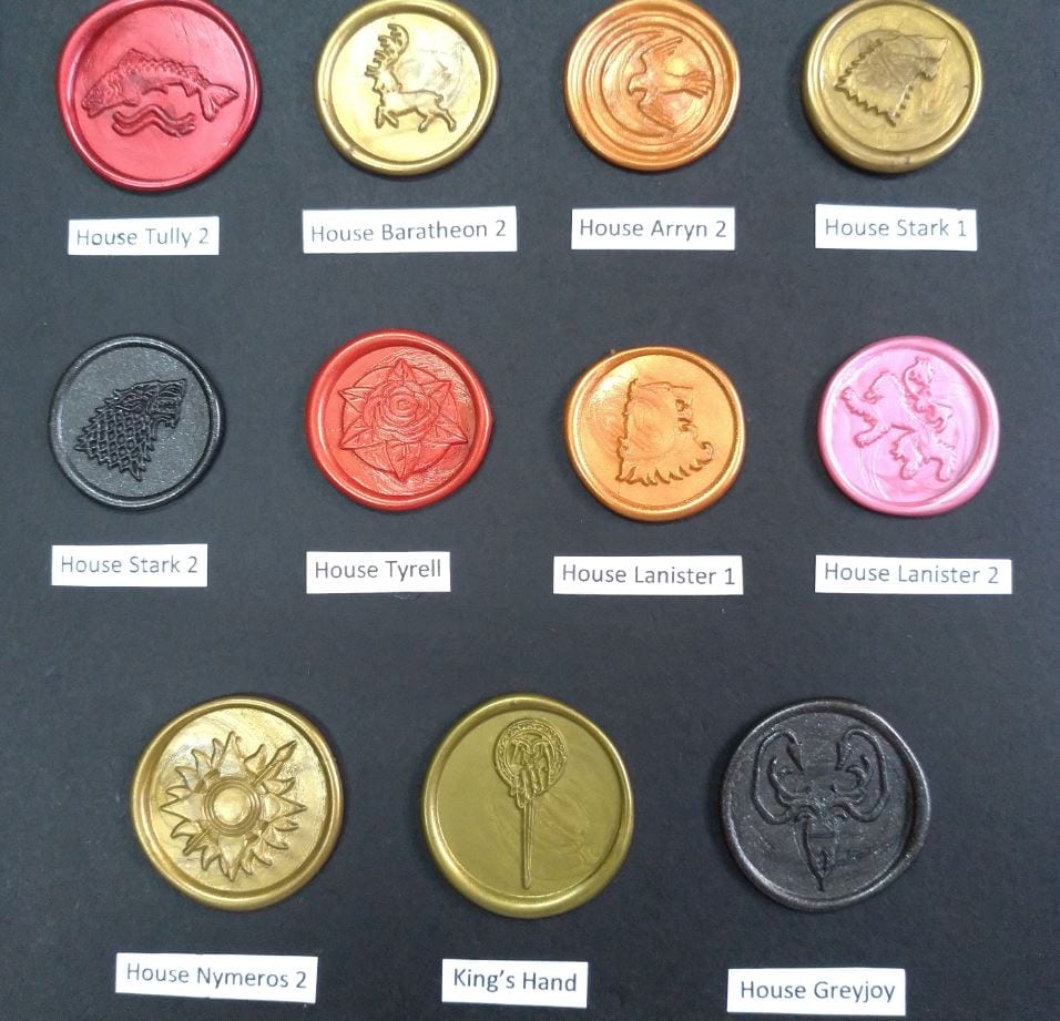 Game of Thrones Wax Seals