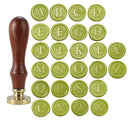 Wax Seal Garden Monogram (Choose from A - M)