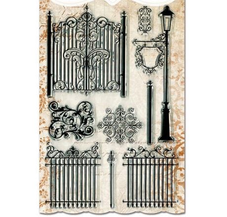 BoBunny Gateway Clear Stamps