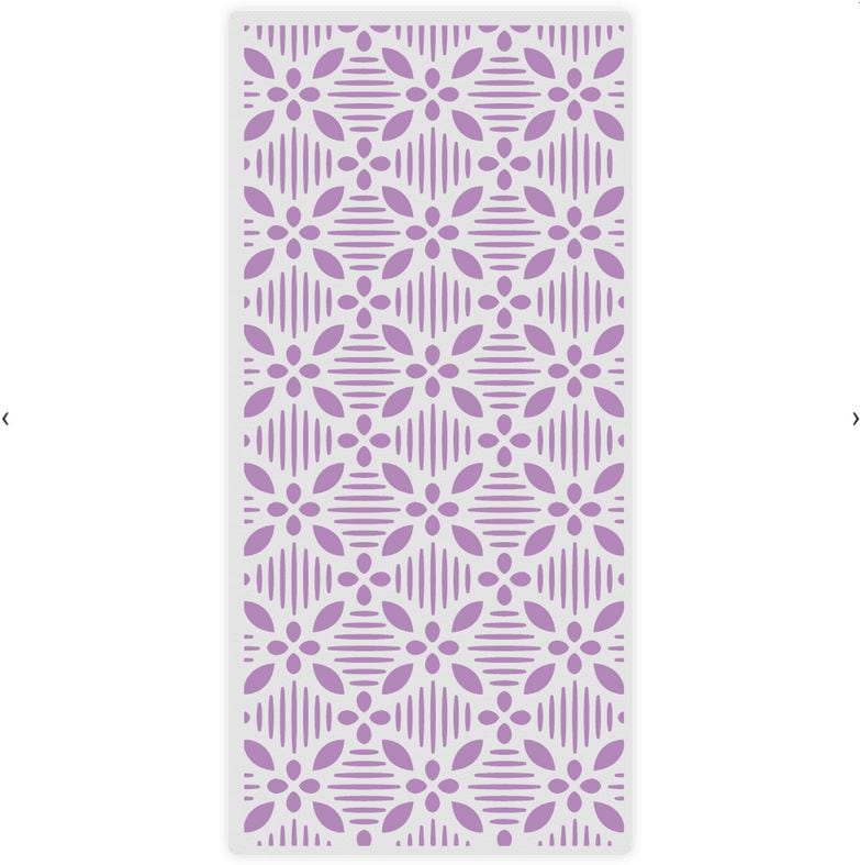 Crafter's Companion Geometric Florals Gemini Embossing Folder 5.75