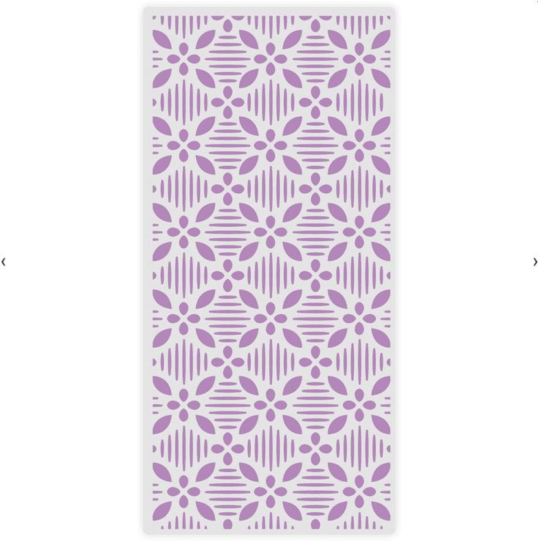 Crafter's Companion Geometric Florals Gemini Embossing Folder 5.75" x 2.75"