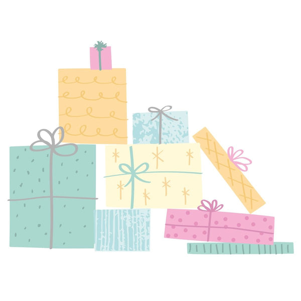 Sizzix Giftwrap Layered Clear Stamps Set 23PK by Olivia Rose