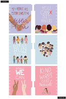 Me and My Big Ideas Girls Support Girls Notebook Classic Happy Notes