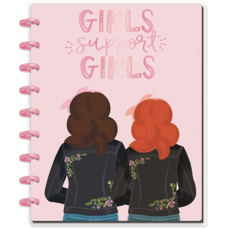 Me and My Big Ideas Girls Support Girls Notebook Classic Happy Notes